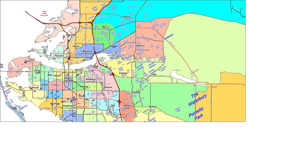 1920 Elementary School Zones